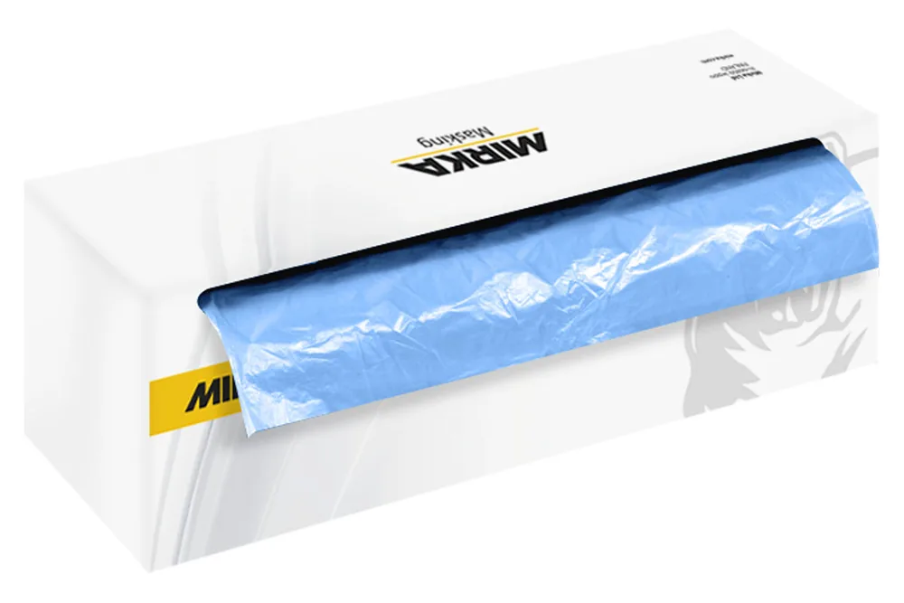 9190110017 - MASKING FILM PREMIUM 12'X400'X14MIC, BLUE - EA.