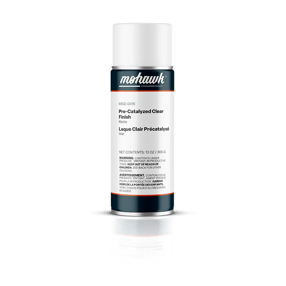 PRE-CATALYZED CLEAR FINISH SATIN