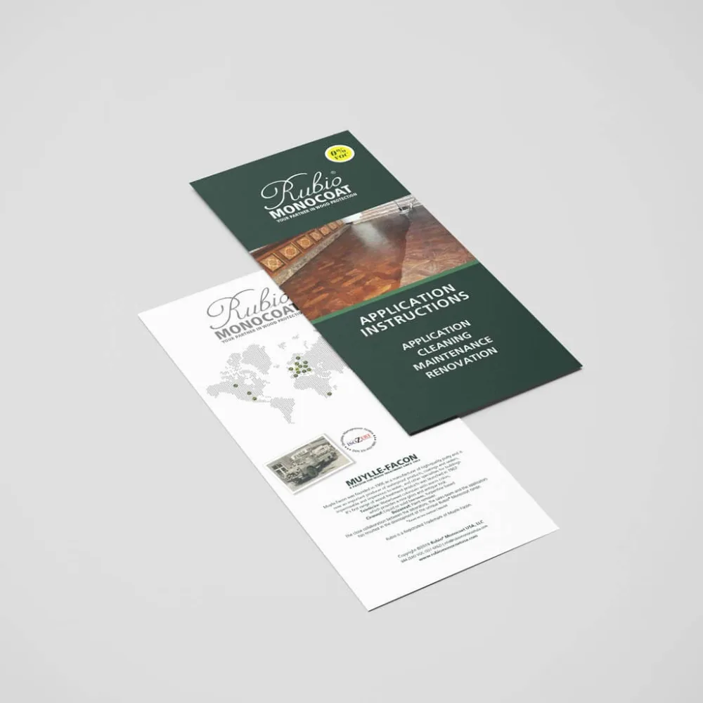 Rubio Monocoat Application Brochure