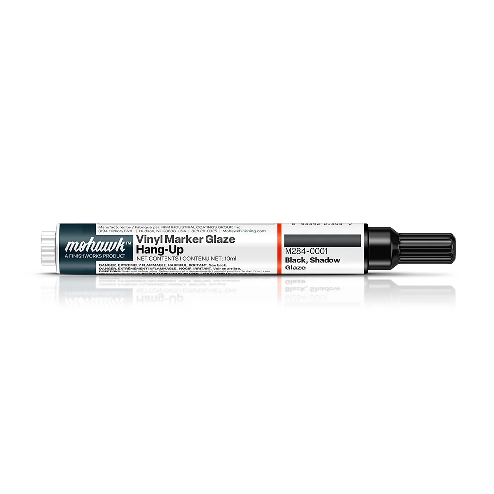 Vinyl Marker Glaze Hang-Up White
