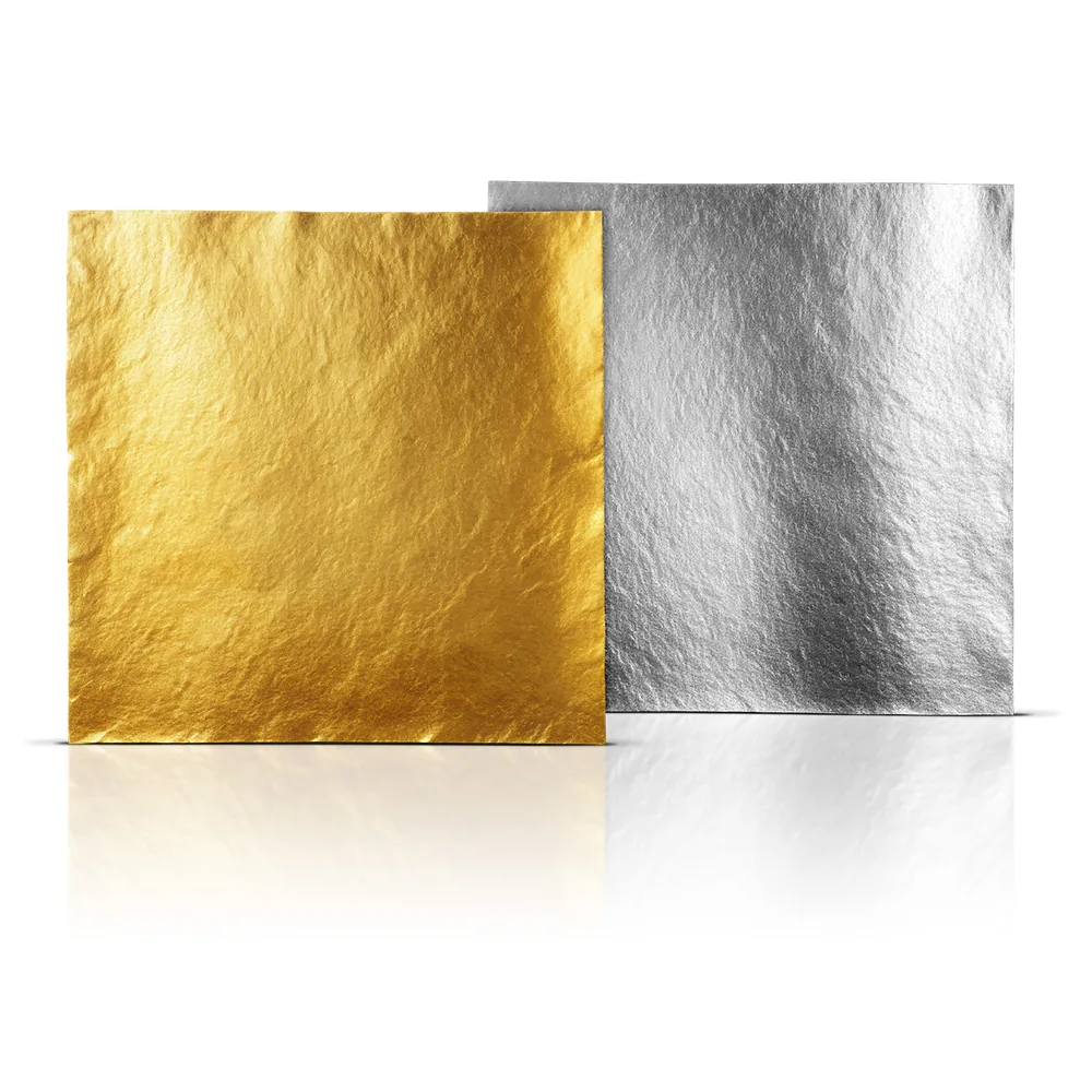 Leaf Metal Composition Gold