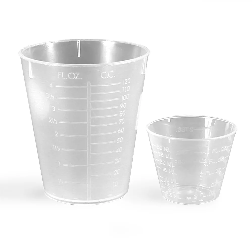 Cup, Plastic Graduated 4 OZ