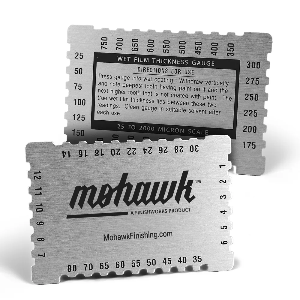 Wet Mil Gauge - Mohawk Logo