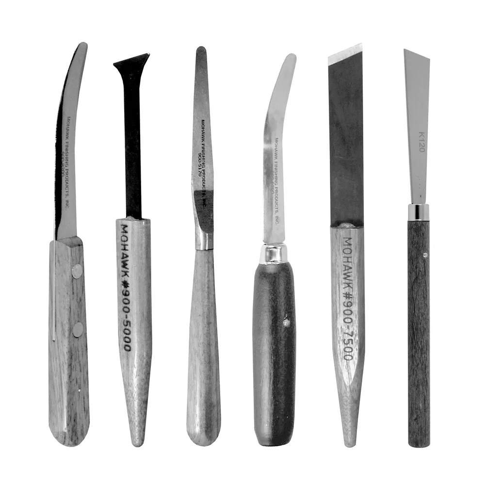 Burn-IN Knife, Curved Rigid Blade