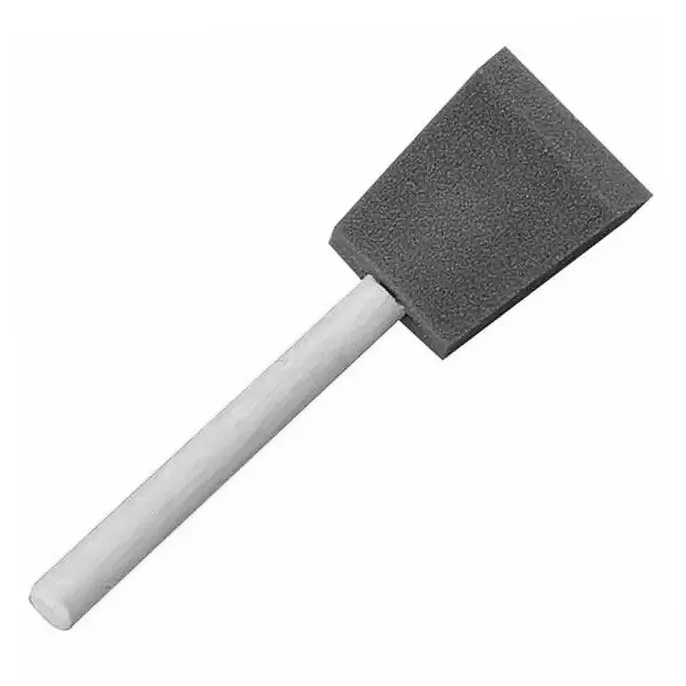 Brush, Foam 2" with Wood Handle