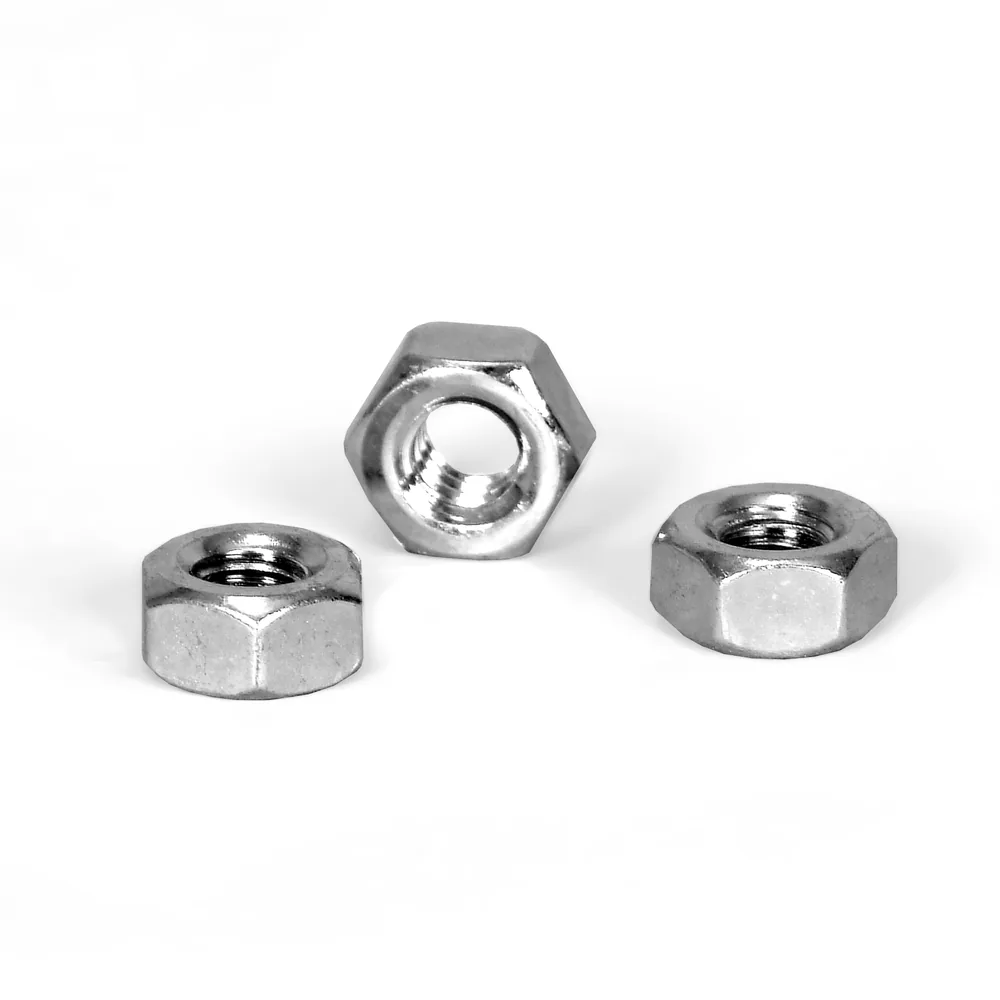 Hex Nuts, 1/4", 20 Thread 200/PK