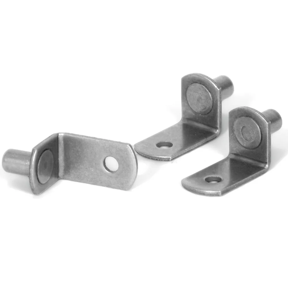 Shelf SUPPORT,3/4 BASE,.245 PIN,3/16 Hole, Anti. Copp 100/PK