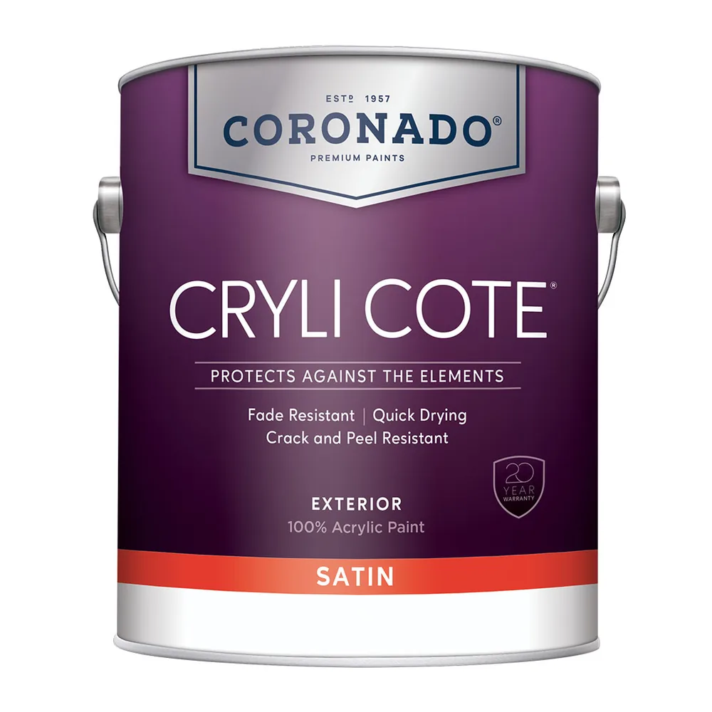 Crylicote Satin -White